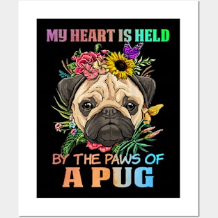 Cute pug Posters and Art